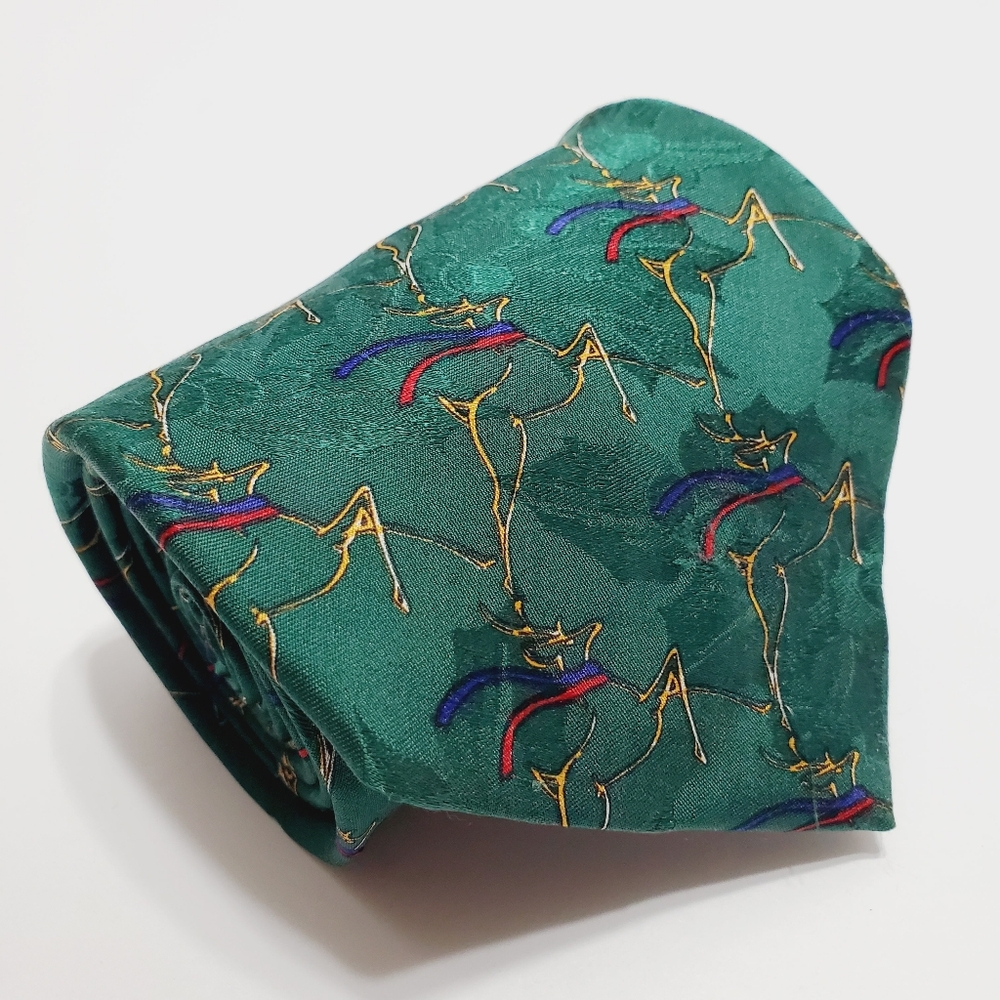 Robert Talbott Multicolor Abstract Pattern Men's … - image 1